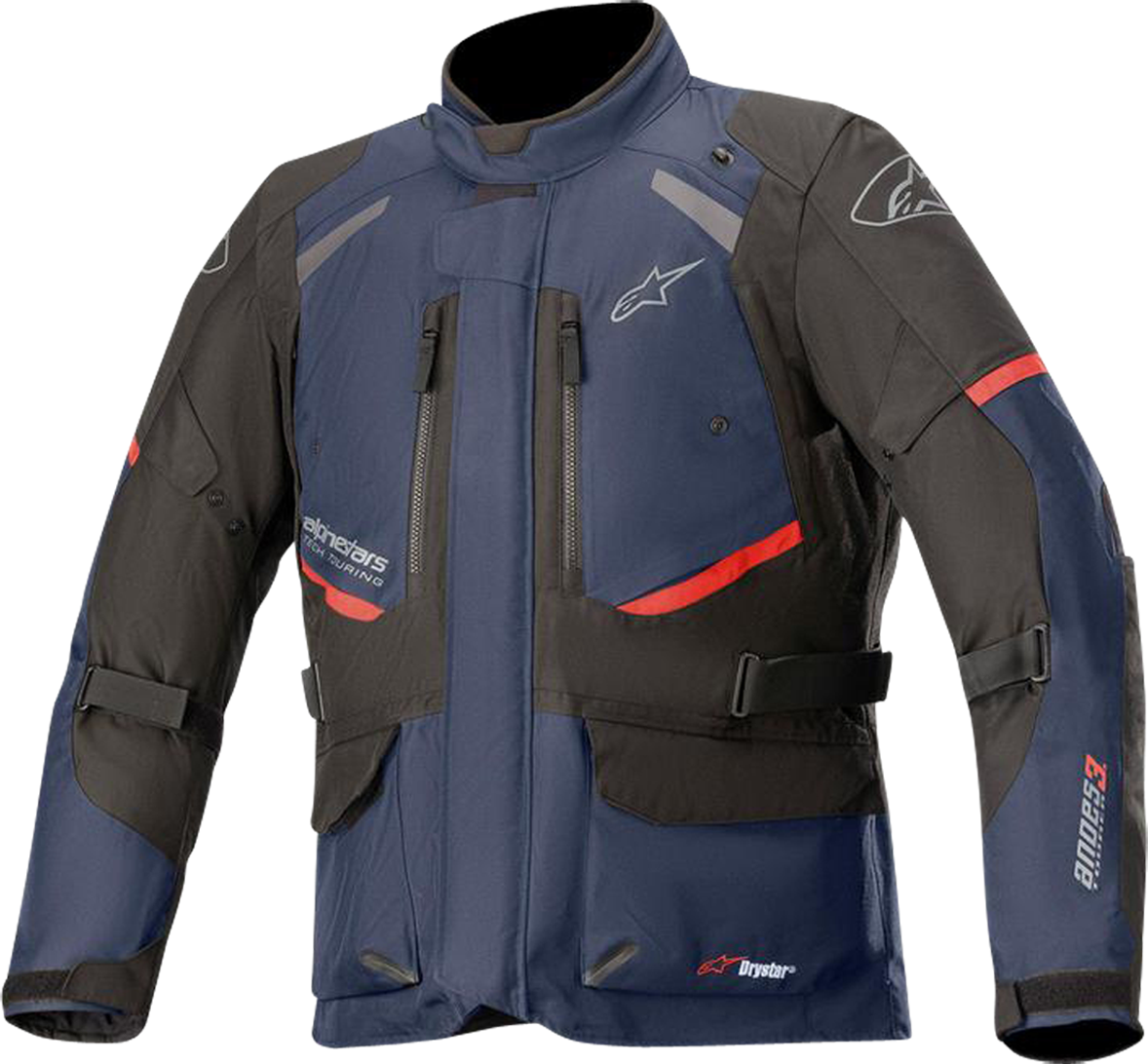 Alpinestars Giacca Moto  Andes V3 Drystar Blu-Nero