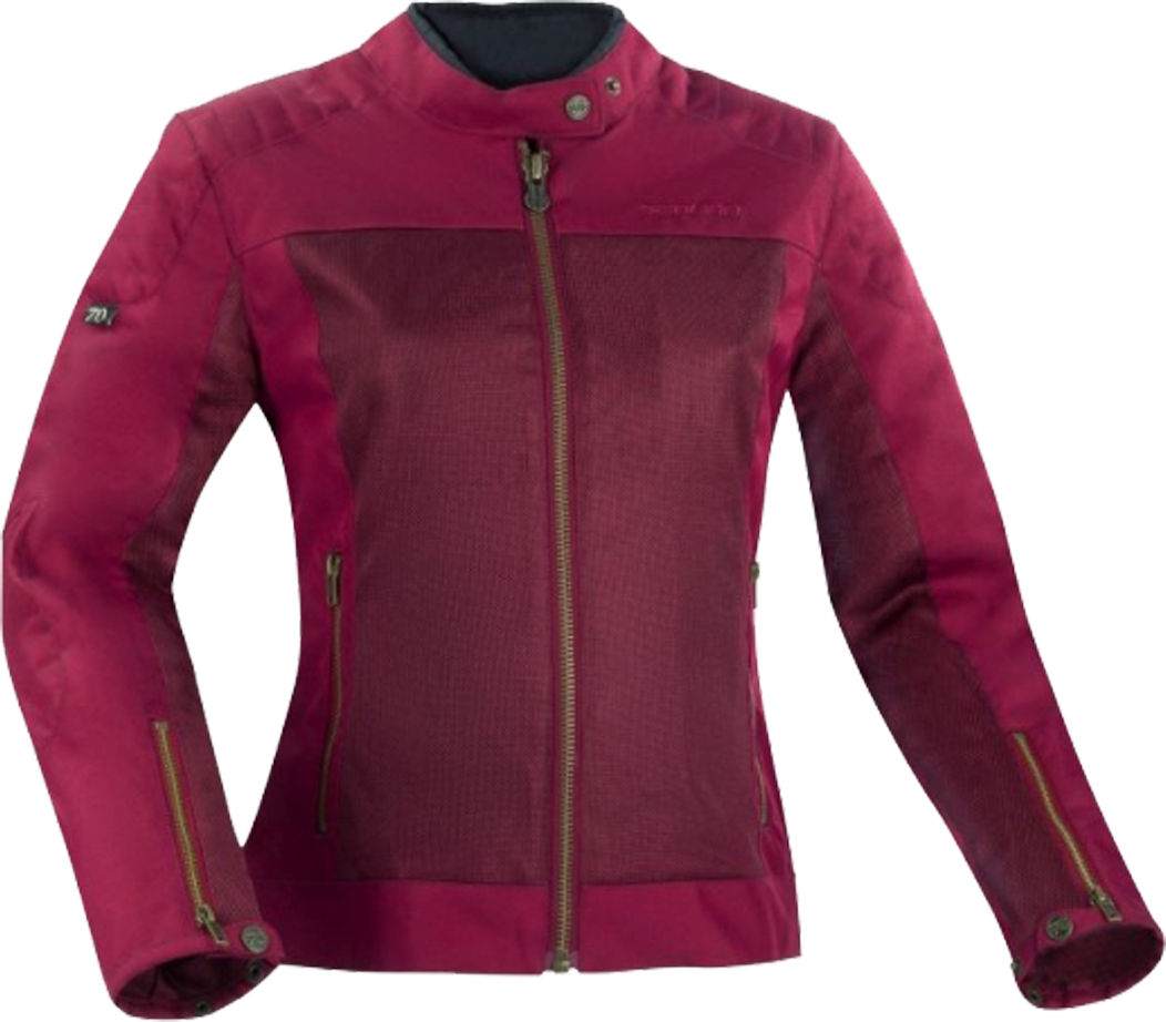 Segura Giacca Moto Donna  Lady Oskar Borgogna