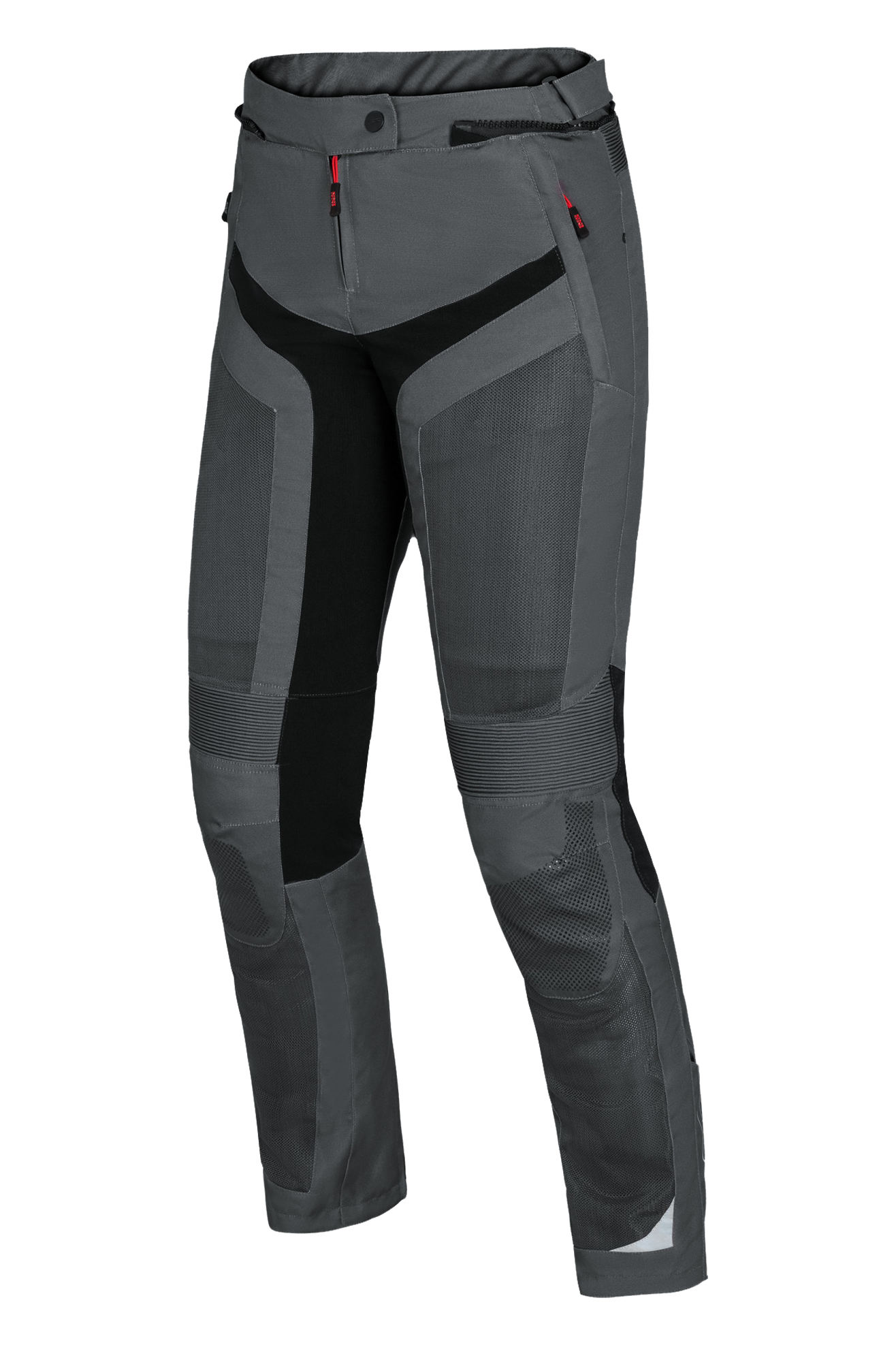 iXS Pantaloni Moto Donna  Sport Trigonis-Air Grigio-Nero