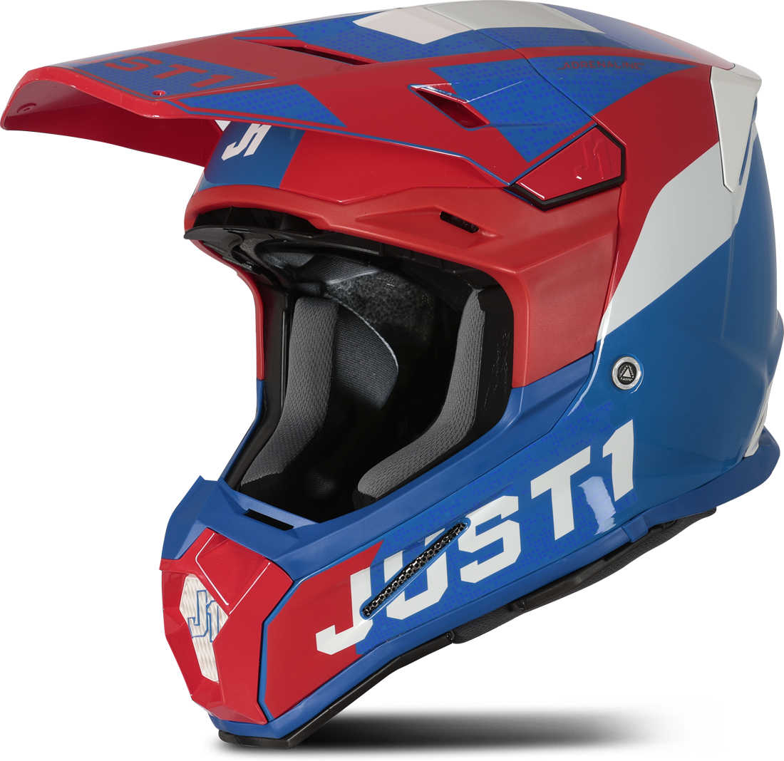 Just1 Casco Cross  J22 Adrenaline Rosso-Blu