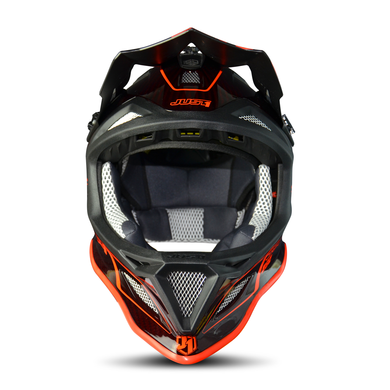 Just1 Casco Cross  JDH Mips® Elements Rosso