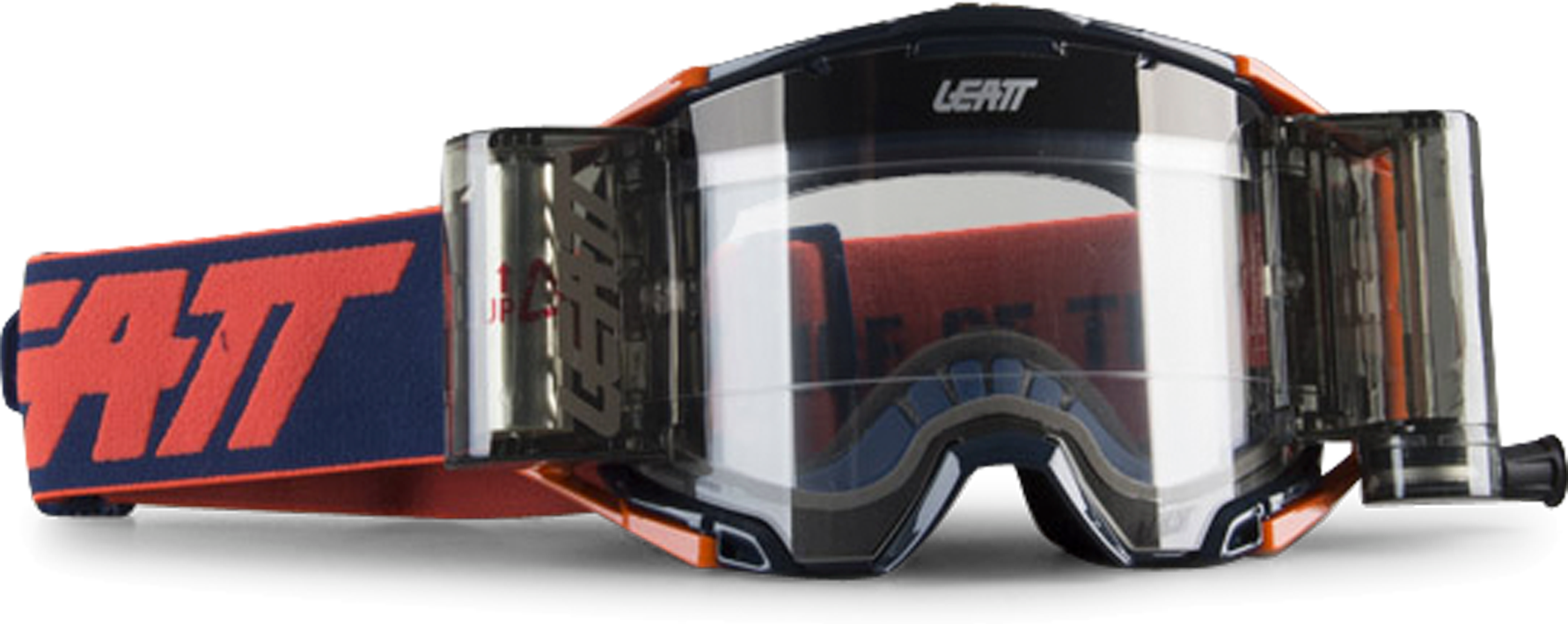 Leatt Maschera Cross  Velocity 6.5 Roll-Off Blu-Arancio