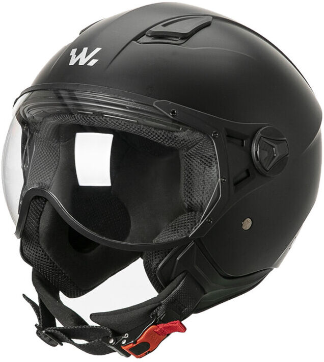 Casco Jet Wayscral Urban Style Con Visiera Corta Taglia L Nero Opaco