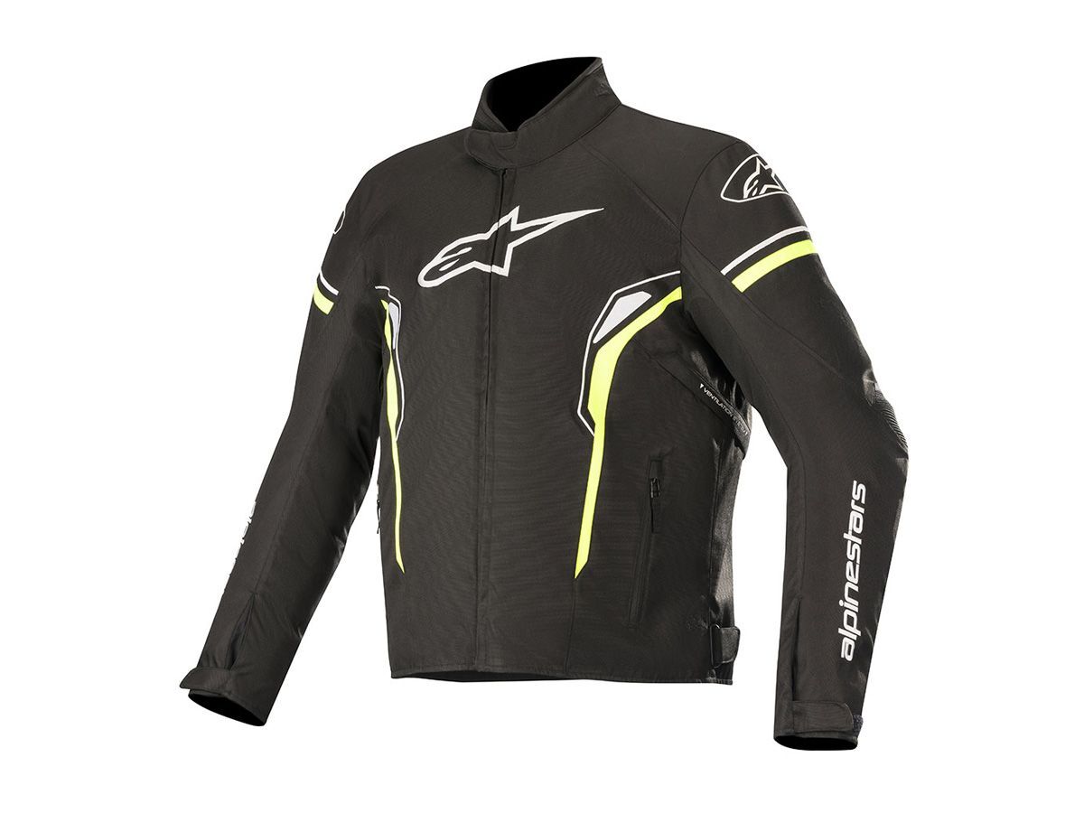 Giacca t-Sp-1 Impermeabile Alpinestars Nero / Giallo Fluo