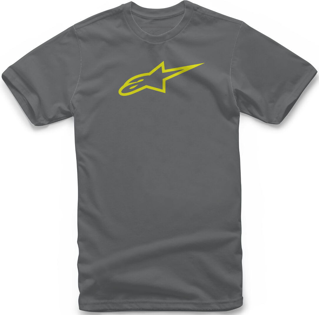 Alpinestars Ageless Classic T-shirt Grigio Giallo 2XL