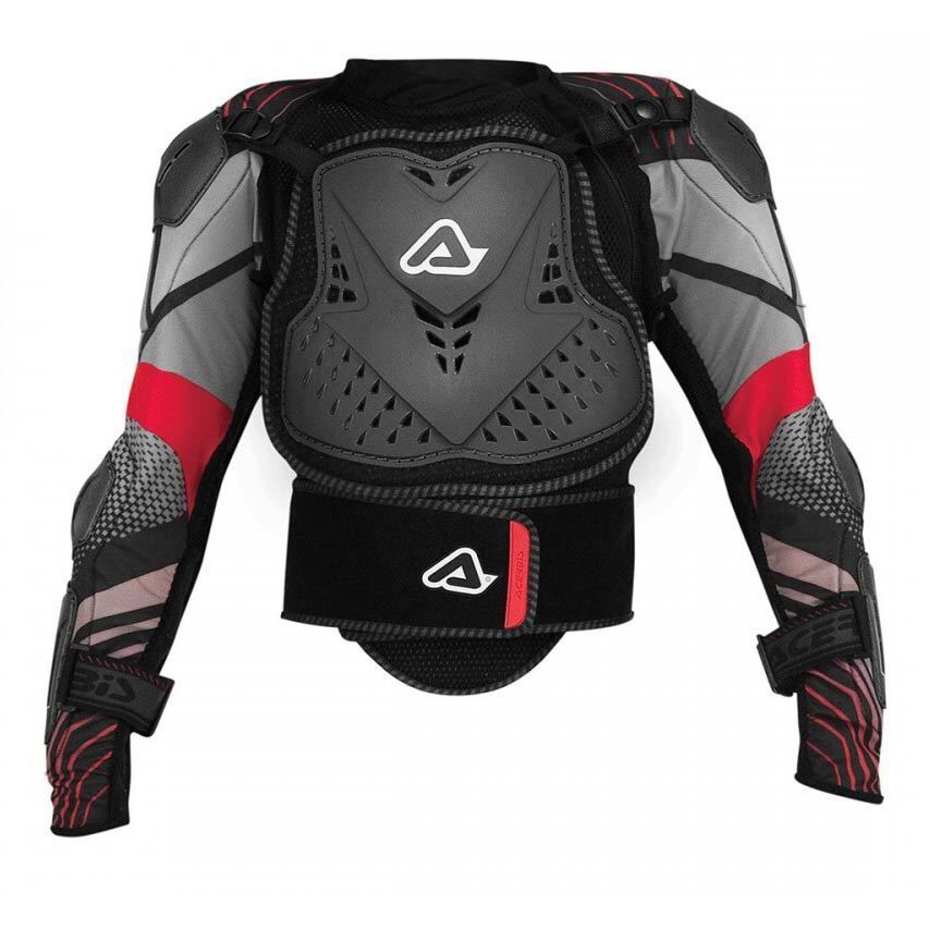 Acerbis Scudo 2.0 Giacca Protettrice Bambini Nero Rosso S M