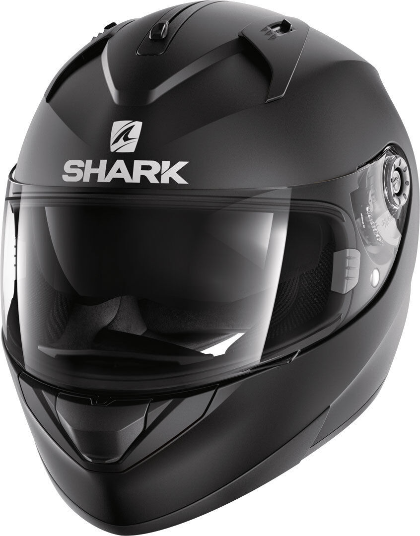 Shark Ridill Blank Mat Casco Nero L