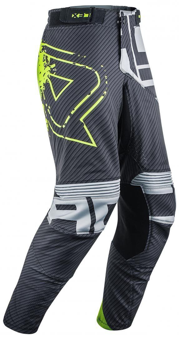 Acerbis Carbon-Flex Pantaloni Motocross Nero Giallo 28