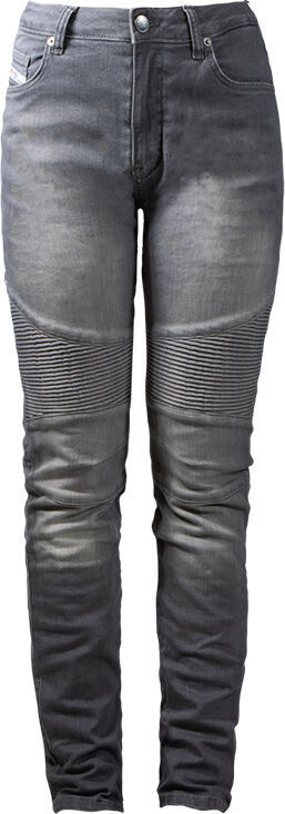 John Doe Betty Biker XTM Jeans moto donna Grigio 26