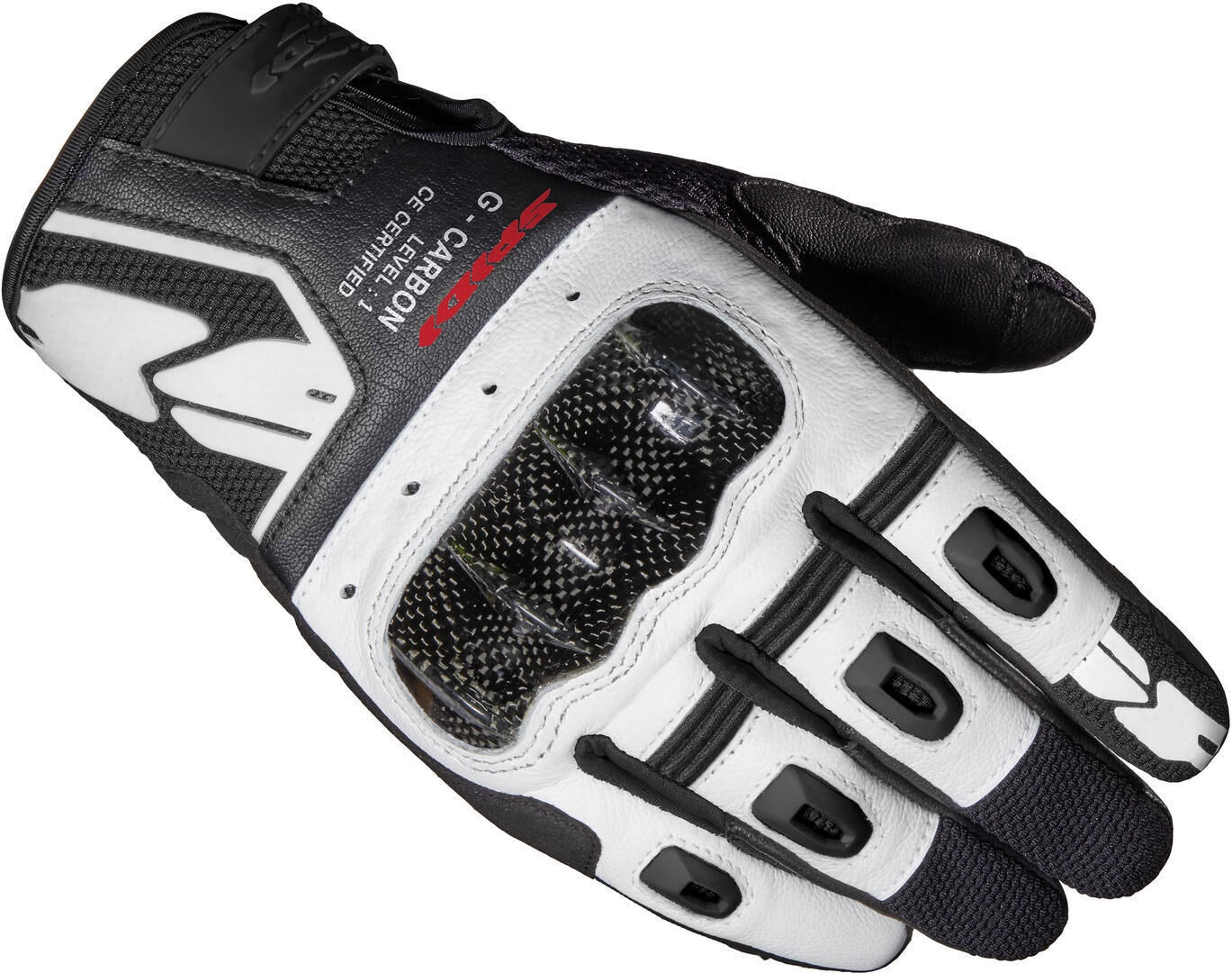 Spidi G-Carbon Guanti moto Nero Bianco 3XL