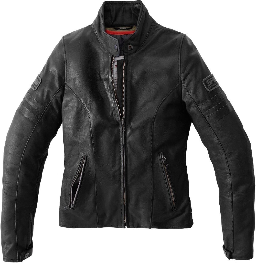 Spidi Vintage Giacca donna in pelle moto Nero 46