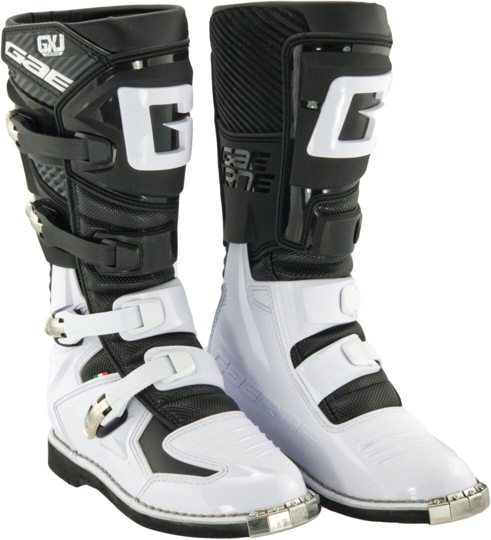 Gaerne GX-J Bambini Motocross Stivali Nero Bianco 36
