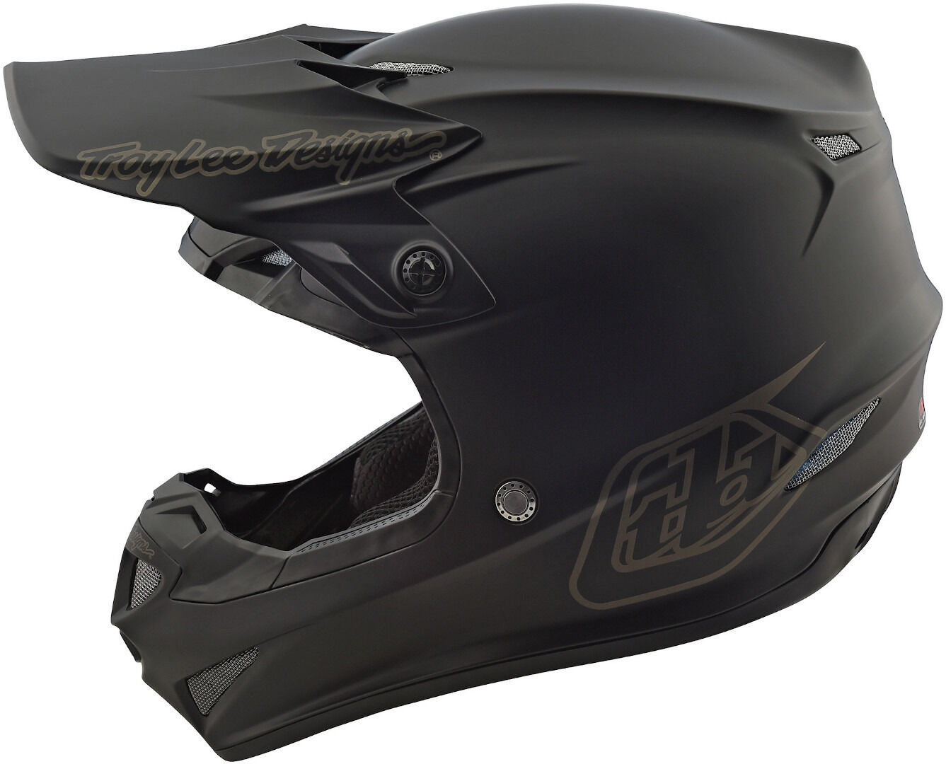 Lee SE4 PA Midnight Casco Motocross Giovanile Nero L