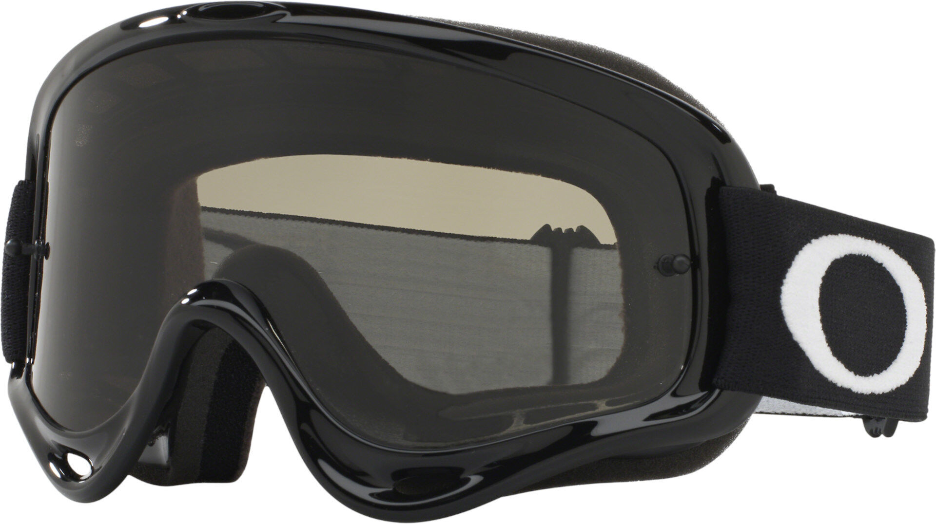 Oakley O-Frame Jet Black Occhiali Motocross Nero Bianco unica taglia