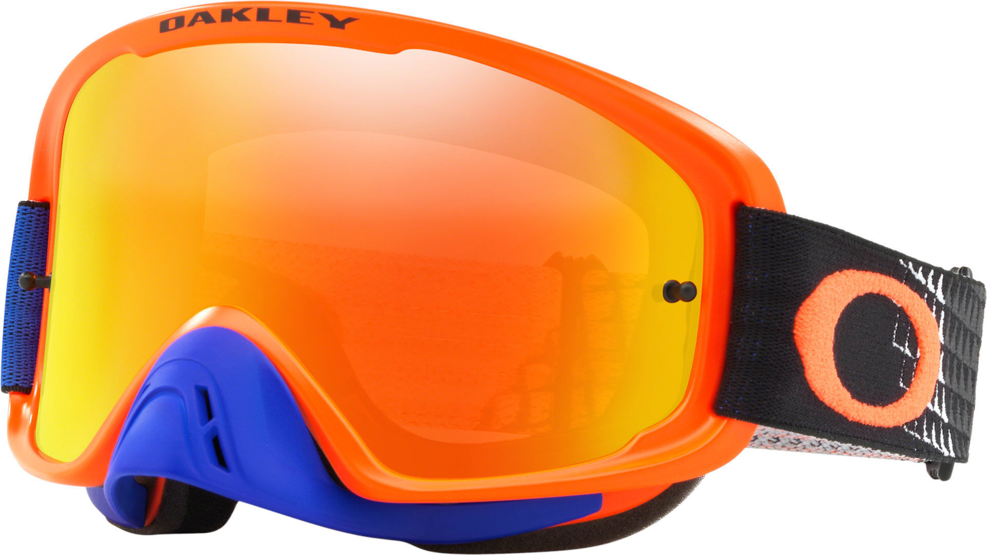 Oakley O Frame 2.0 Dissolve Orange Blue Occhiali Motocross Blu Arancione unica taglia