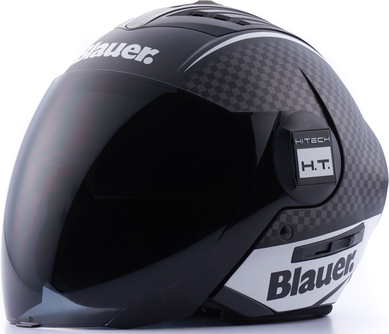 Blauer Real HT Graphic B Casco Jet Nero Bianco XS