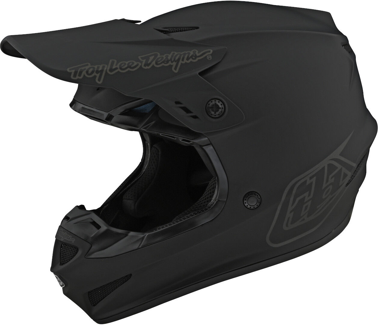 Lee GP Mono Casco Motocross Nero L