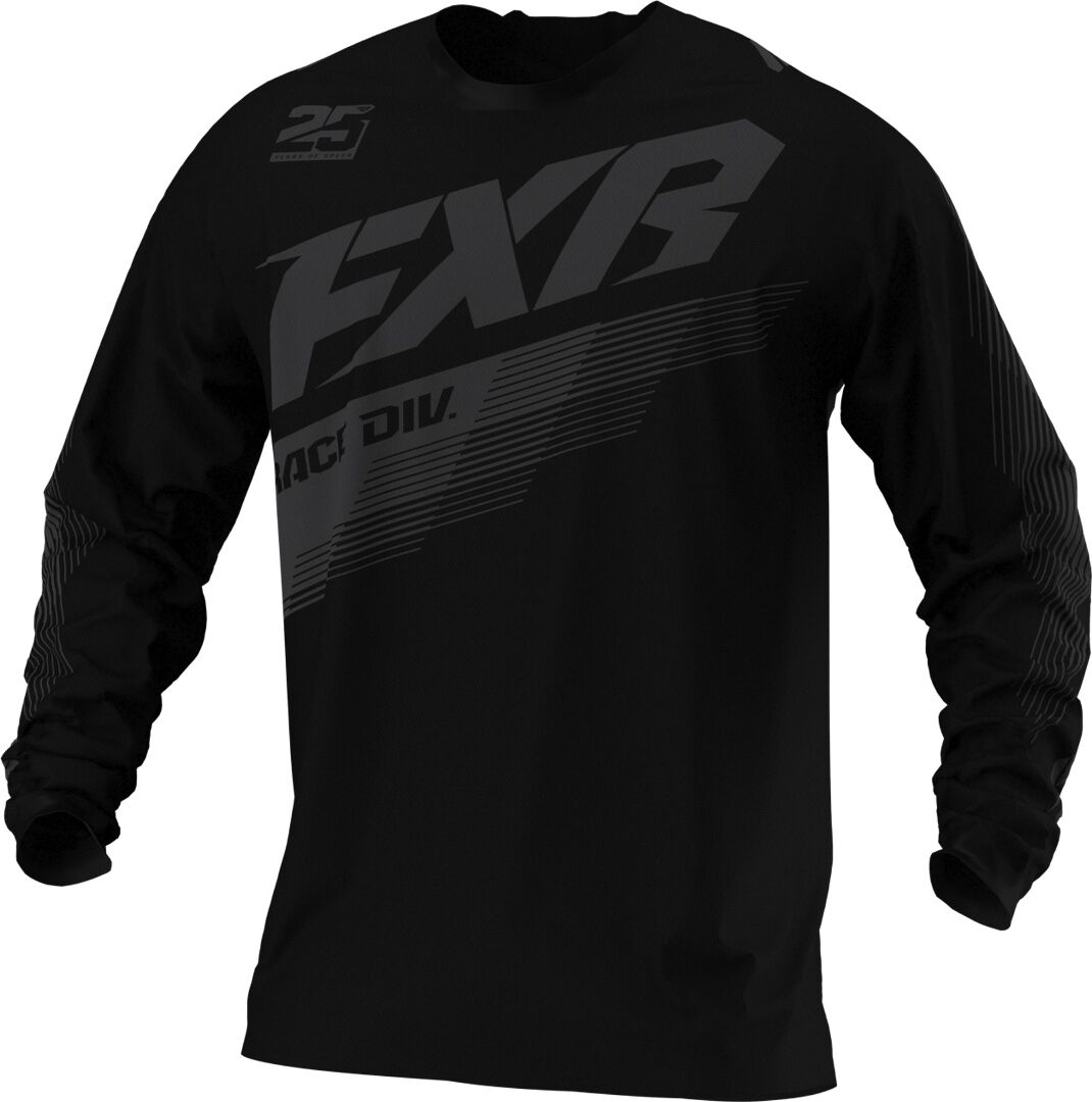 FXR Clutch MX Gear Maglia Motocross Nero Grigio S