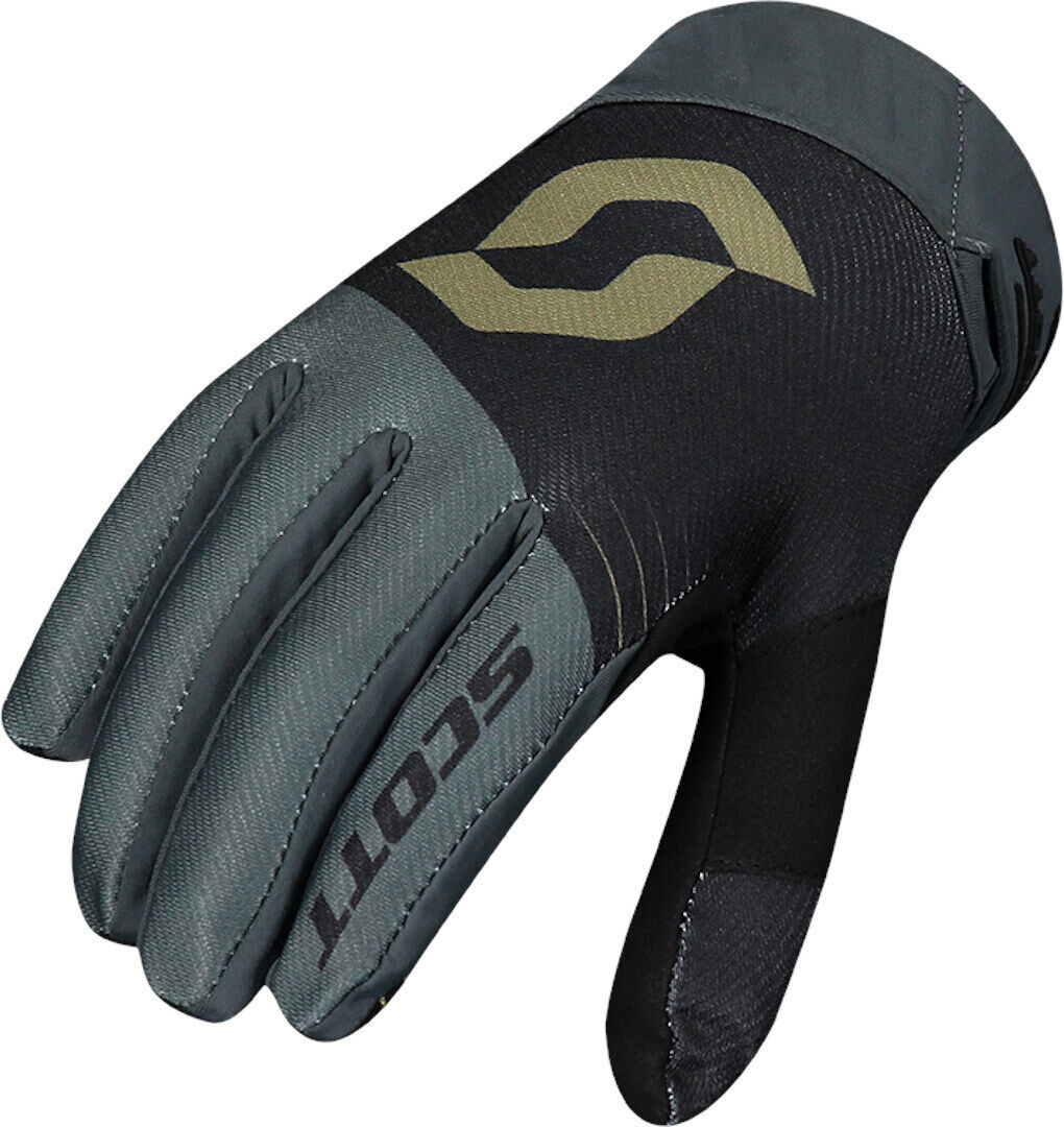 Scott 450 Podium Guanti Motocross Nero Oro 2XL