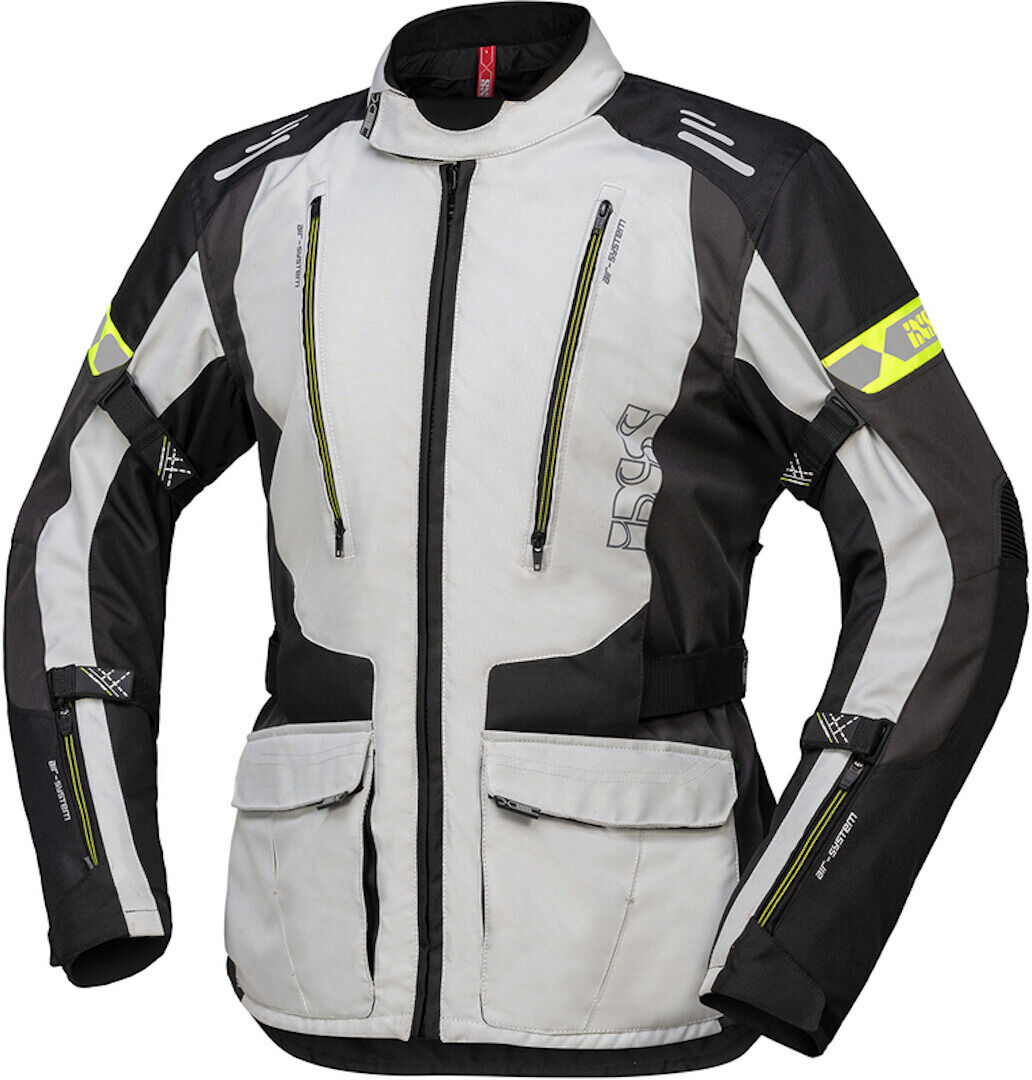 IXS Lorin-ST Giacca tessile moto Nero Grigio M