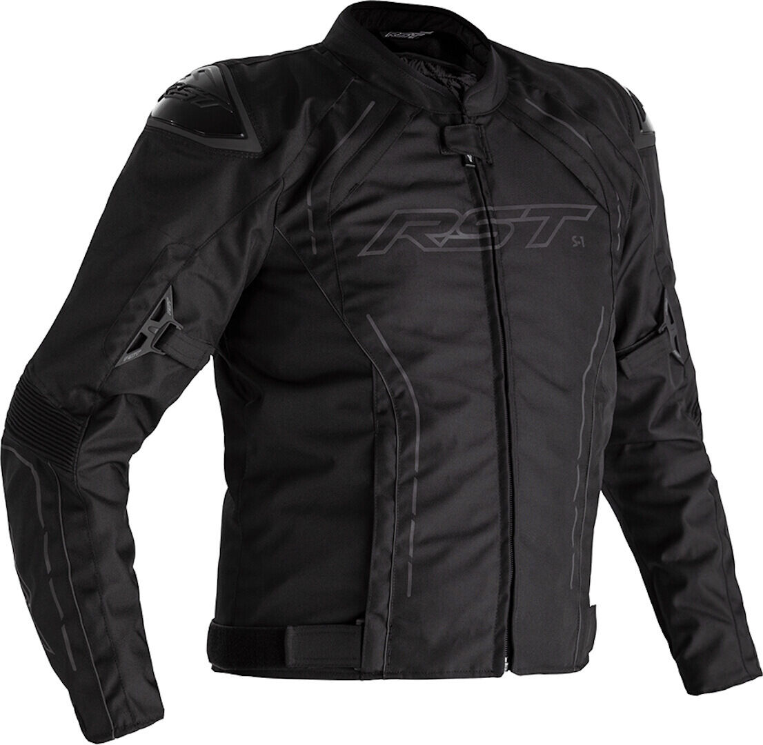 RST S-1 Giacca tessile moto Nero 2XL