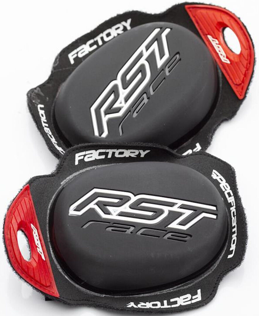 RST Factory Cursori ginocchio Nero unica taglia