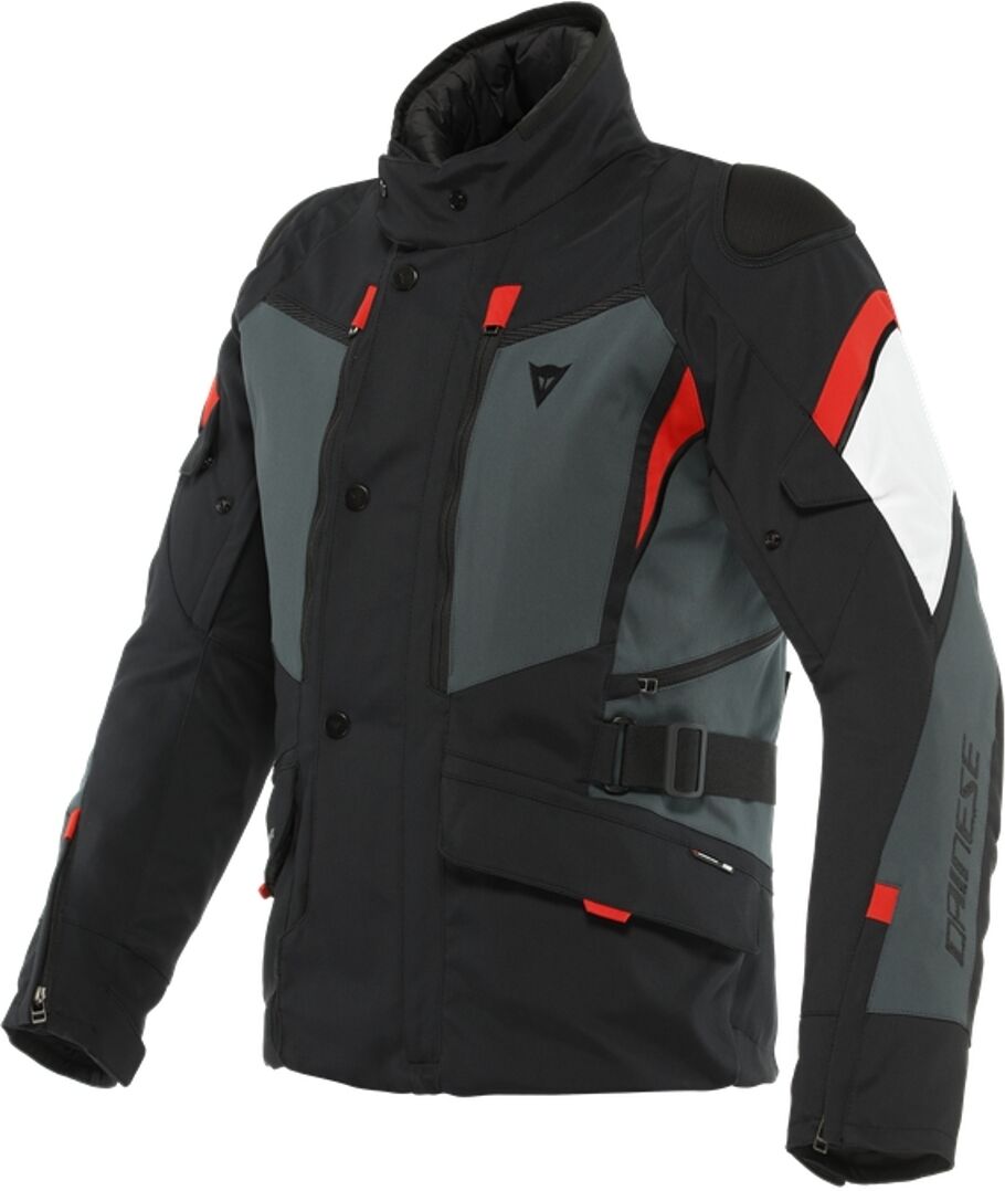 Dainese Carve Master 3 Gore-Tex Giacca tessile moto Nero Grigio Rosso 52