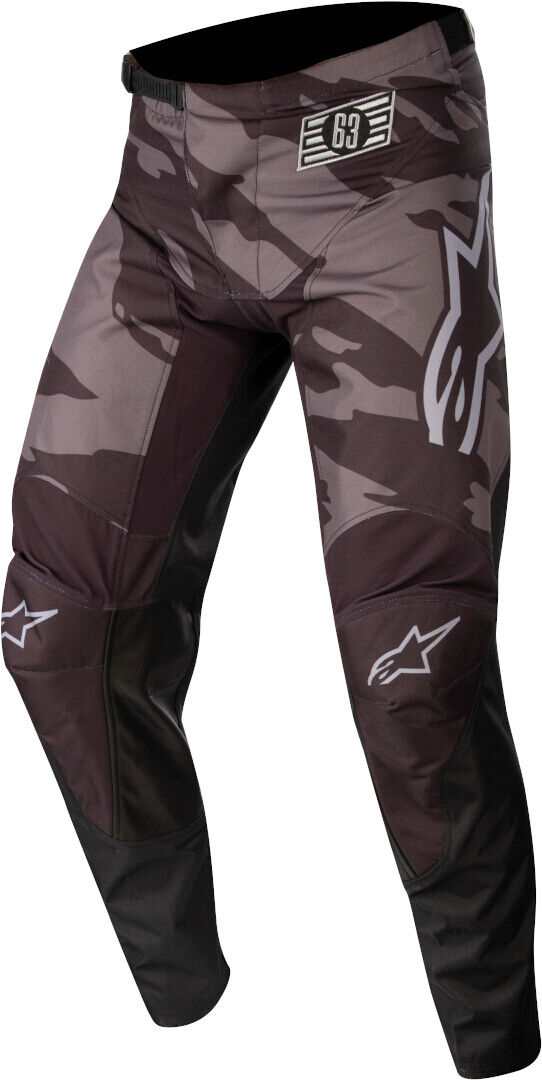 Alpinestars Racer Tactical Pantaloni Motocross Nero Grigio 30