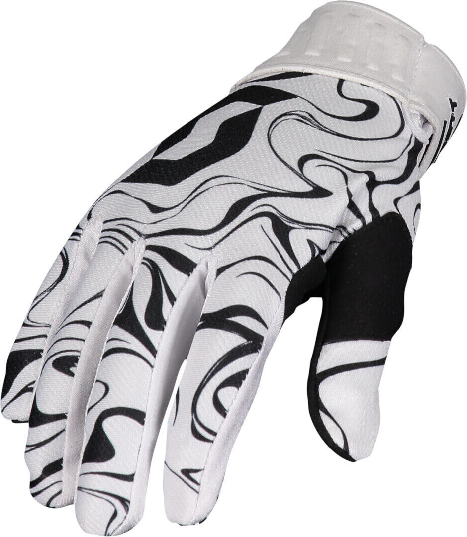 Scott 450 Liquid Marble Guanti motocross Nero Bianco M