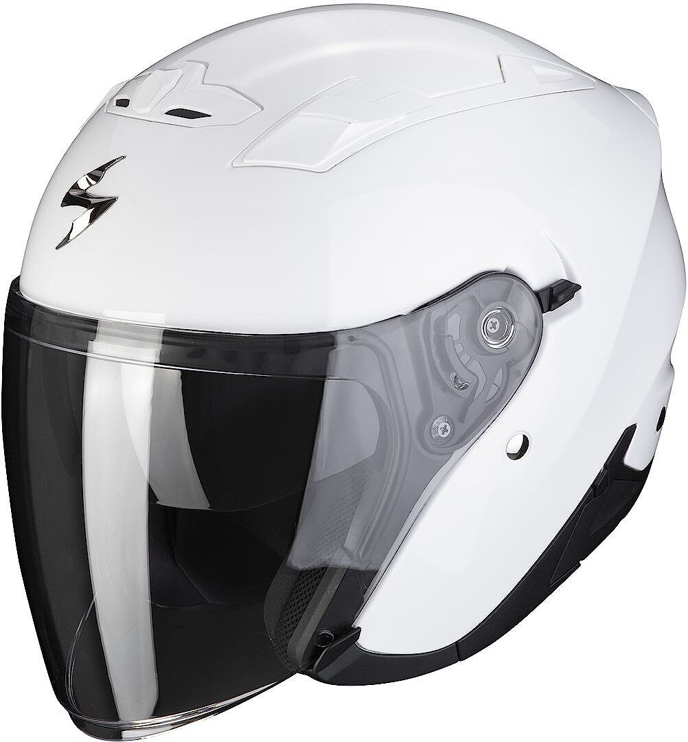 Scorpion EXO-230 Solid Casco Jet Bianco L