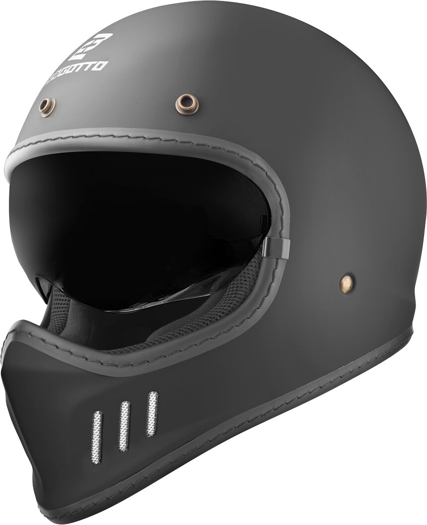 Bogotto FF980 Casco Caferacer Cross Nero S