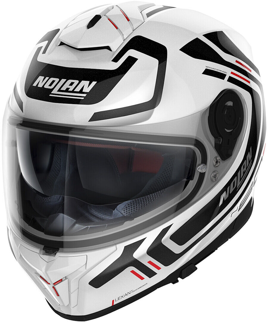 Nolan N80-8 Ally N-Com Casco Nero Bianco XL