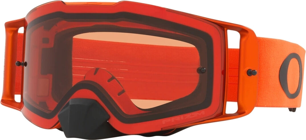 Oakley Front Line Prizm Occhiali da motocross Nero Arancione unica taglia