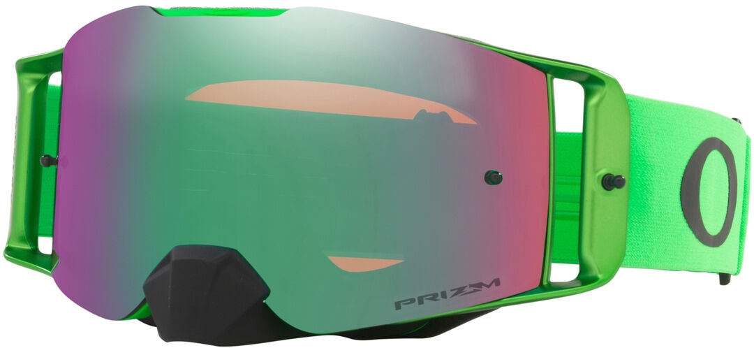 Oakley Front Line Prizm Occhiali da motocross Nero Verde unica taglia