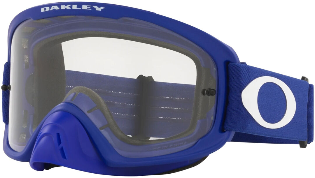 Oakley O Frame 2.0 Pro Clear Occhiali da motocross Bianco Blu unica taglia