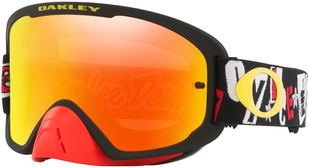 Oakley O Frame 2.0 Pro TLD Anarchy Occhiali da motocross Nero Bianco Rosso unica taglia
