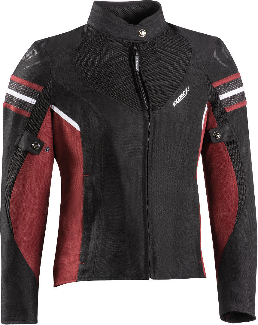 Ixon Ilana Evo Giacca tessile moto da donna Nero Rosso M