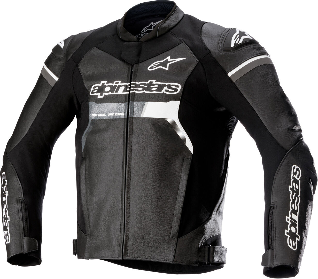 Alpinestars GP Force Giacca in pelle per moto Nero 52