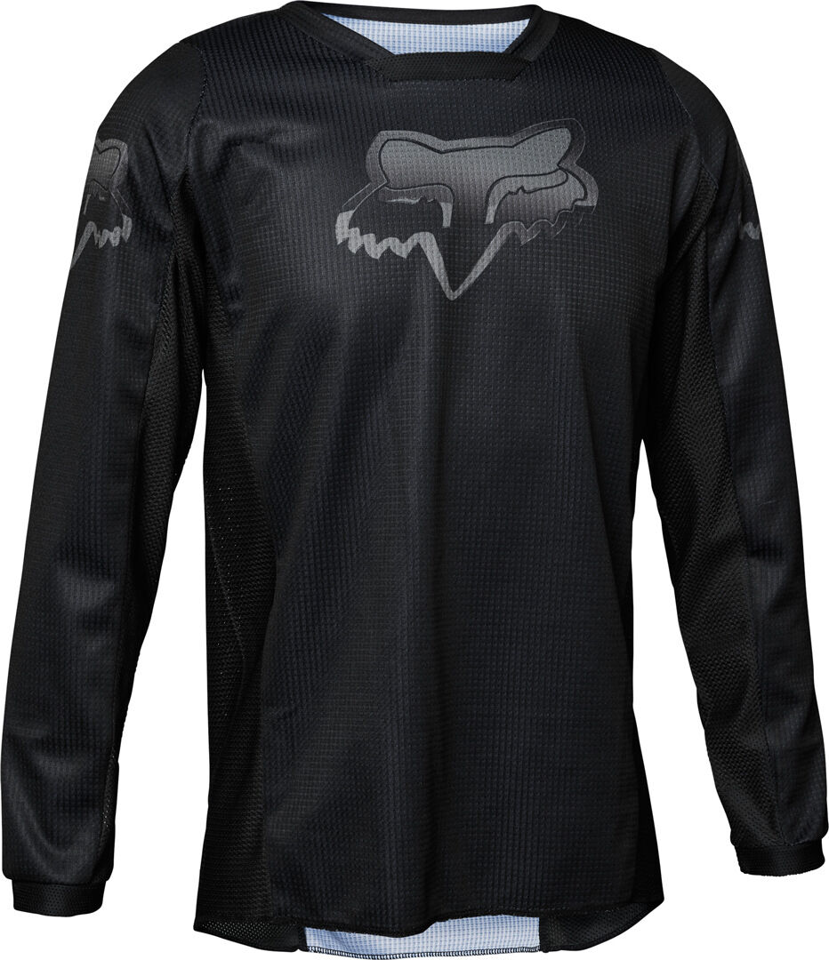 Fox 180 Blackout Maglia Motocross Giovanile Nero S