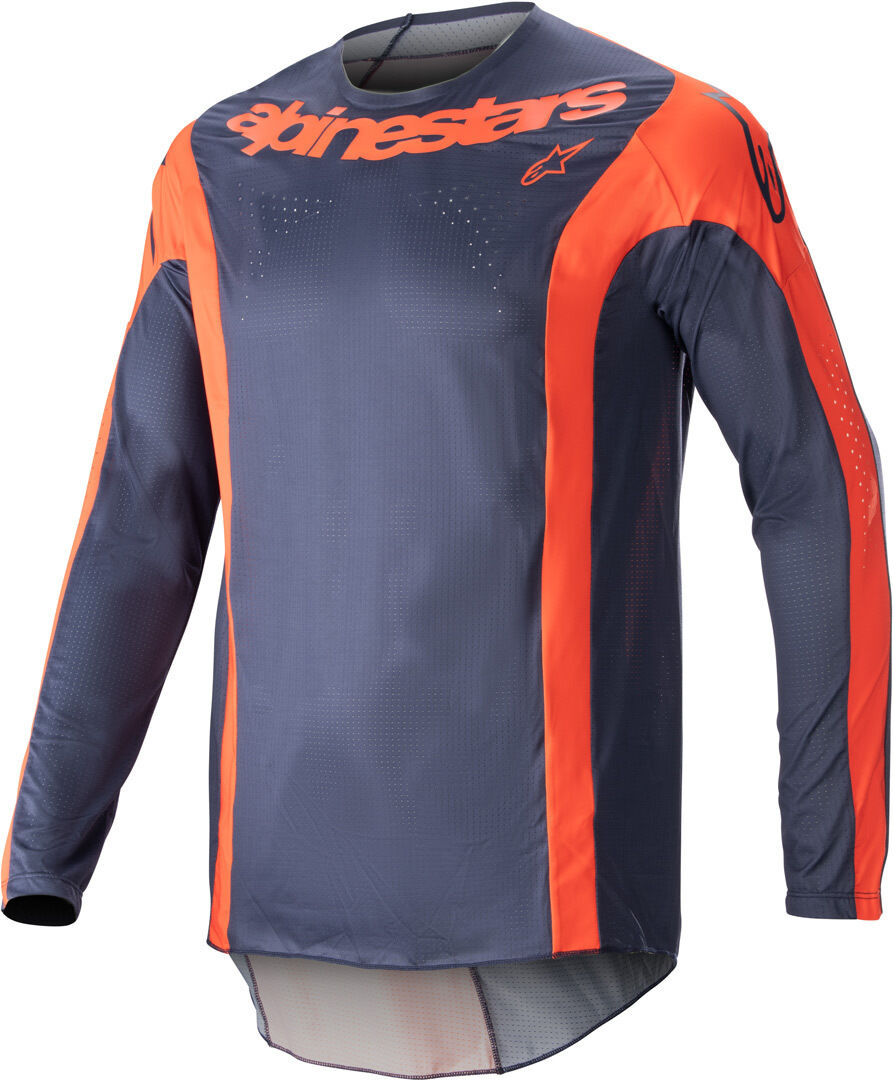 Alpinestars Techstar Arch Maglia Motocross Blu M