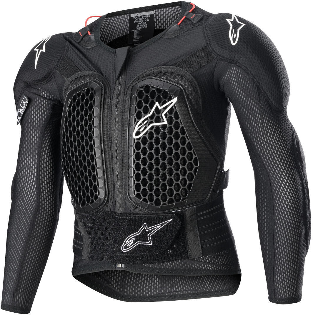 Alpinestars Bionic Action V2 Giacca Youth Protector Nero L XL