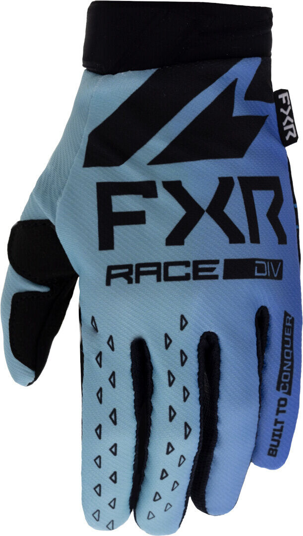 FXR Reflex 2023 Guanti da motocross giovanile Nero Blu L