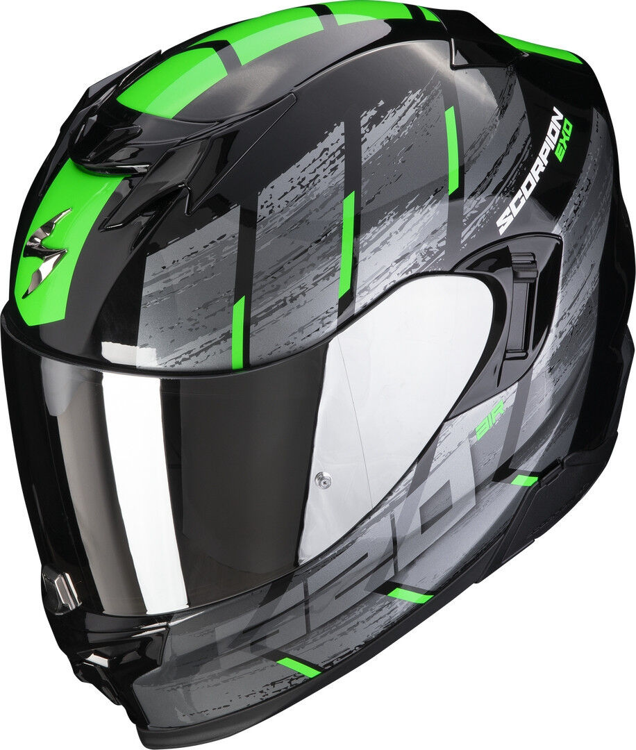 Scorpion EXO-520 Evo Air Maha Casco Nero Verde XL