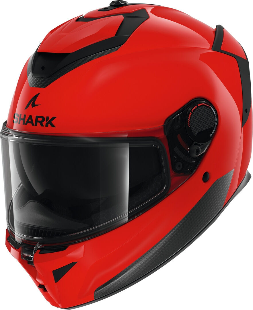 Shark Spartan GT Pro Blank Casco Rosso XS