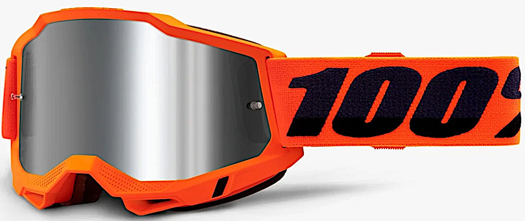 100% Accuri II Chrome Essential Occhiali da motocross Arancione