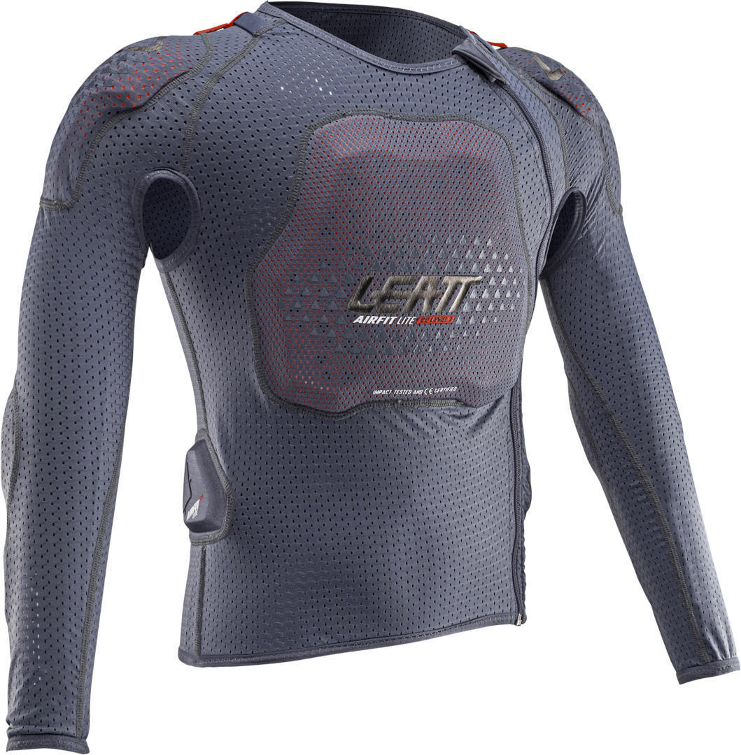 Leatt 3DF AirFit Lite Evo Giacca Kids Protector Grigio L XL