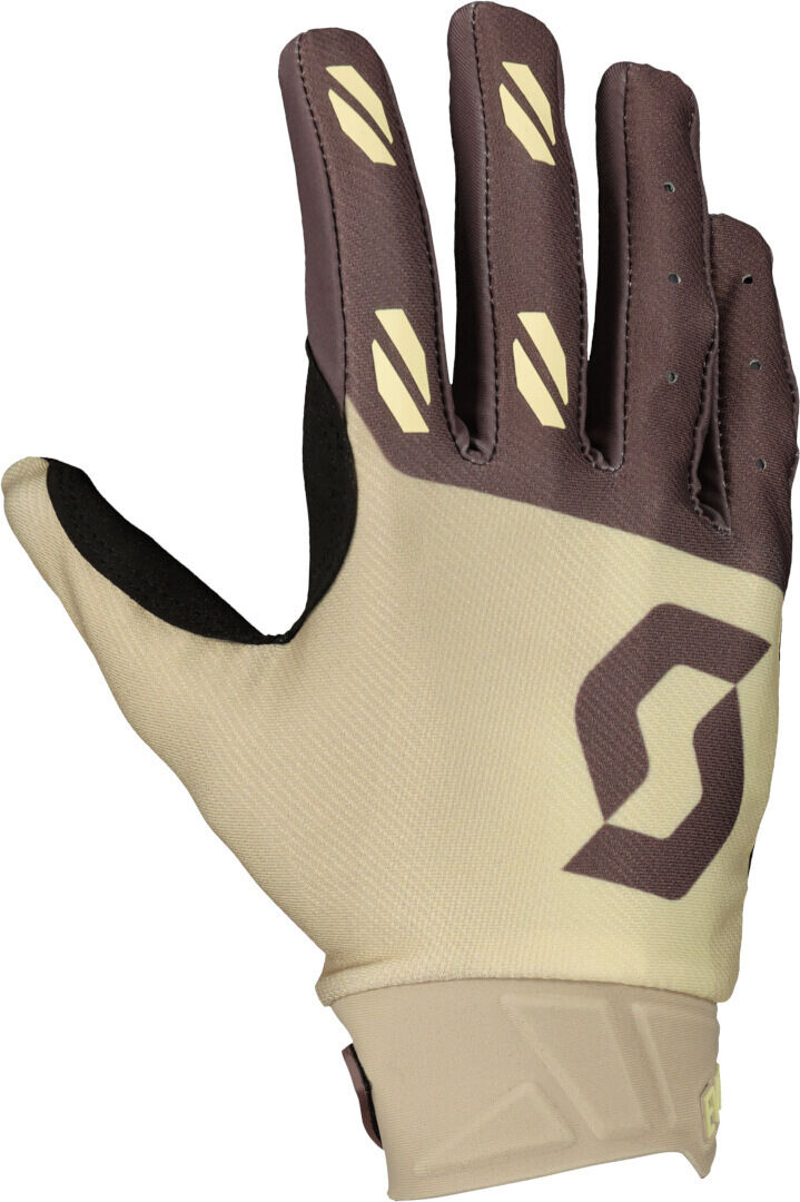 Scott Evo Fury Guanti da motocross marrone scuro/beige  L