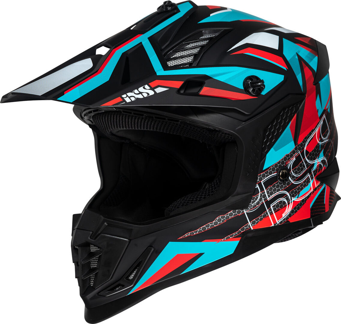 IXS 363 2.0 Casco Motocross Nero Blu S