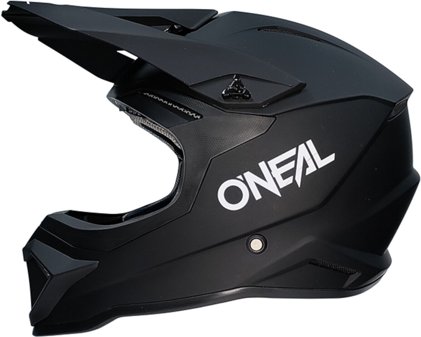 Oneal 1SRS Solid Casco Motocross Nero M