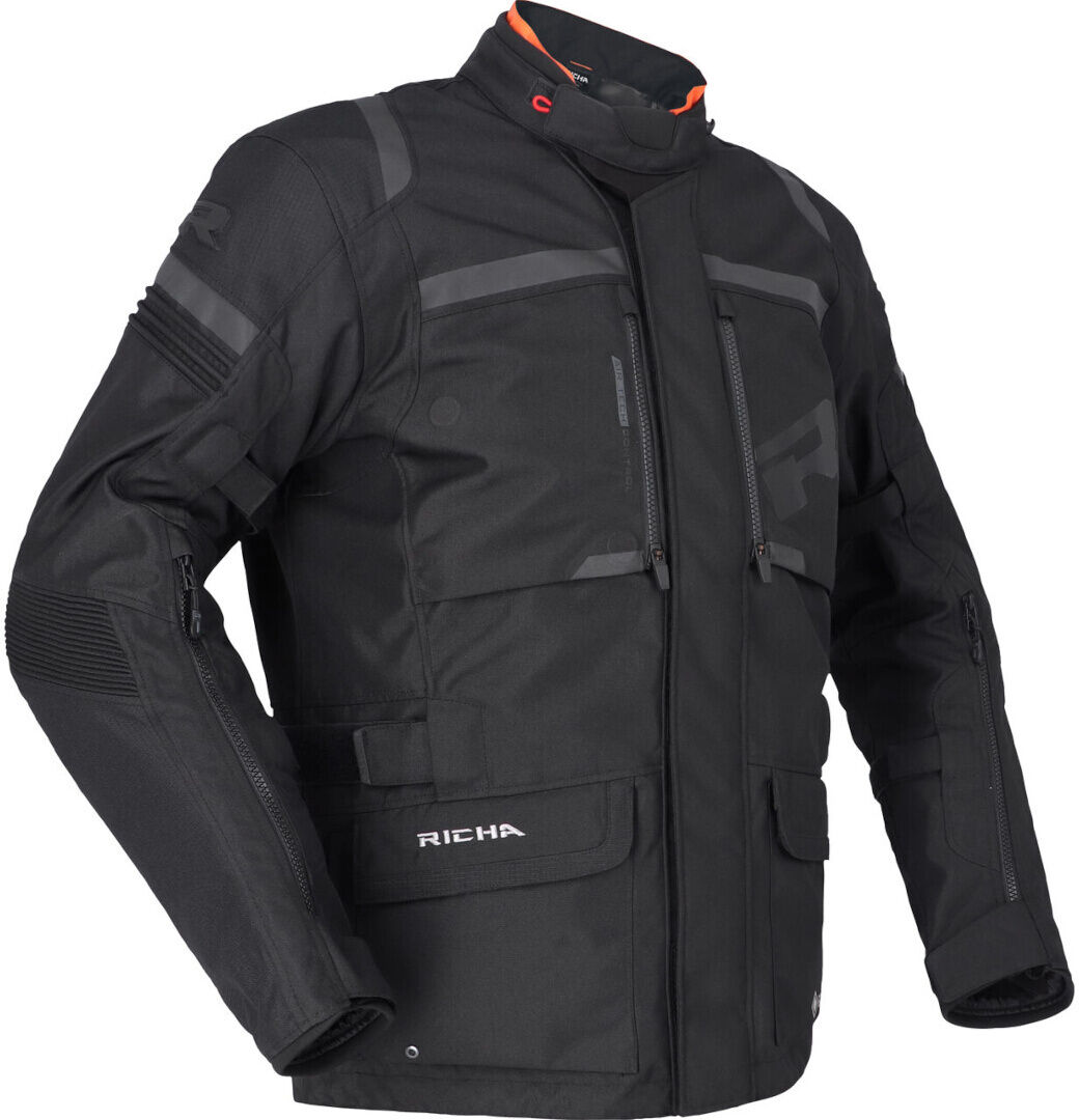 Richa Brutus Gore-Tex impermeabile Moto Tessile Giacca Nero S